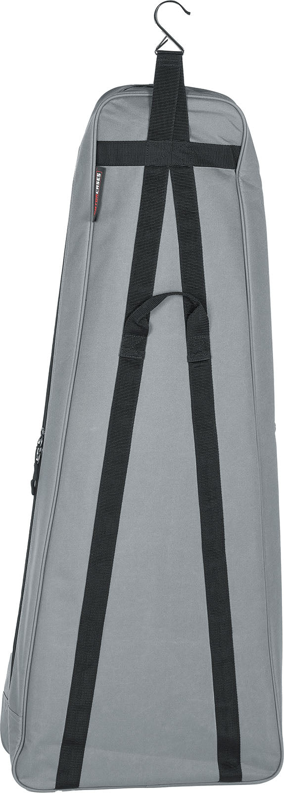 Hanging acoustic guitar gigbag