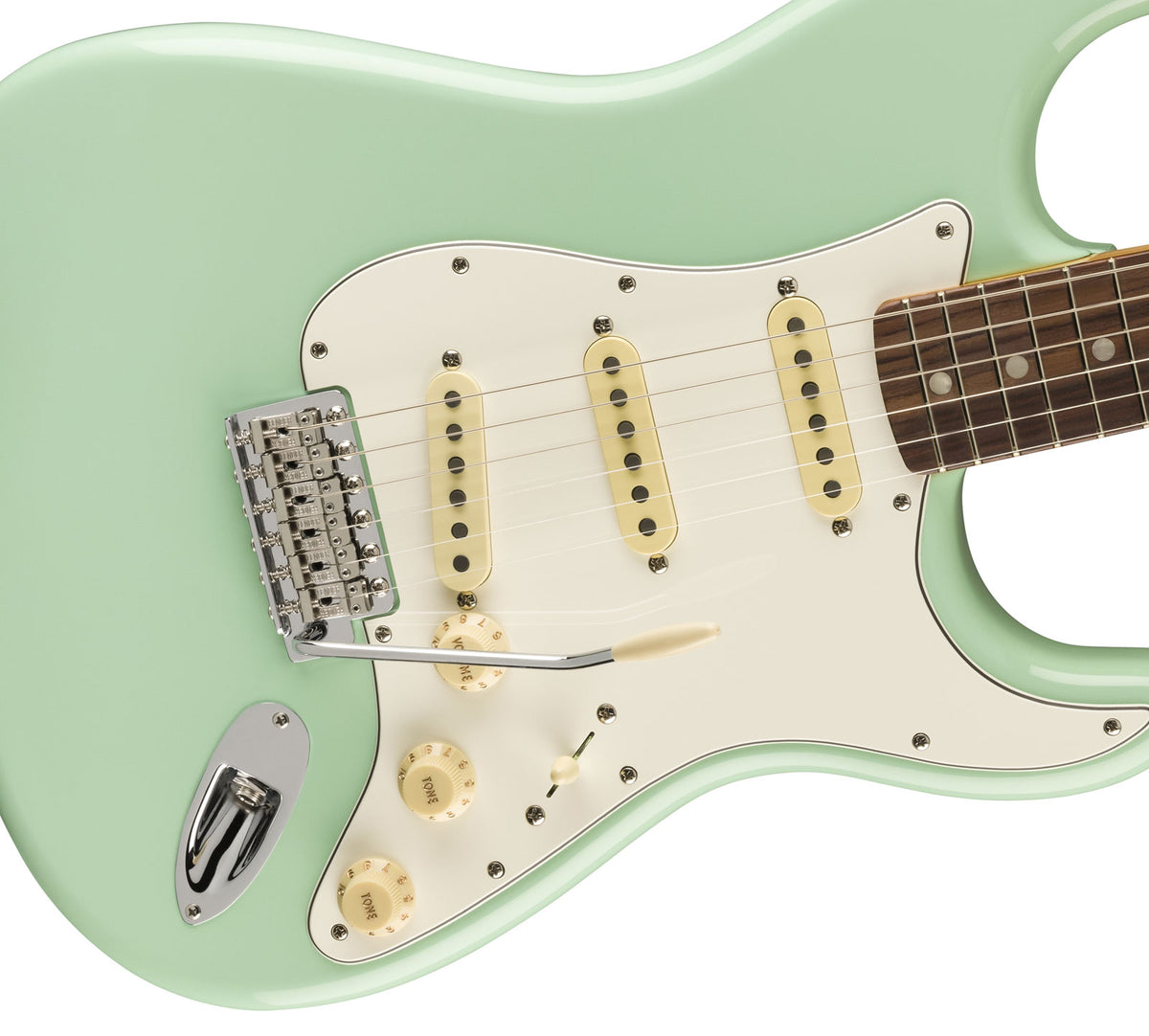 Stratocaster 70s Vintera II RW Surf Green