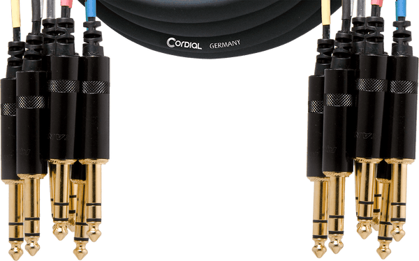 Multipolare 8 Jack/jack Stereo 3 M