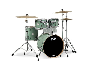SHELL SET CONCEPT MAPLE FINISH PLY CM4 KIT 20" SATIN SEAFOAM PDCM20FNSF