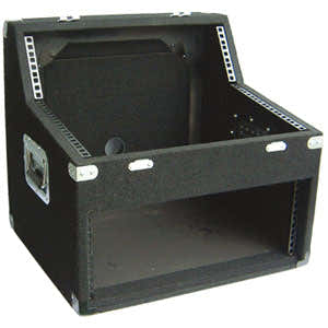 POWER ACOUSTICS SONORISATION Flight case rivestito in moquette 12u