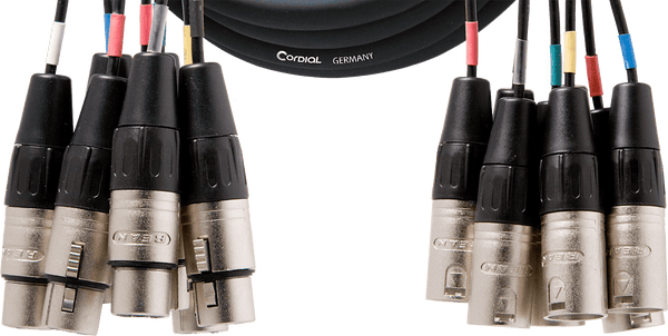Multipolare 8 XLR Maschio/femmina 3 M