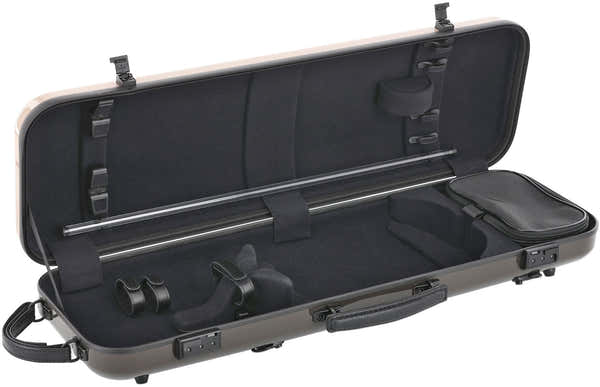 Custodia Per Violino Air Anniversary Marrone/Beige Con Maniglia Laterale