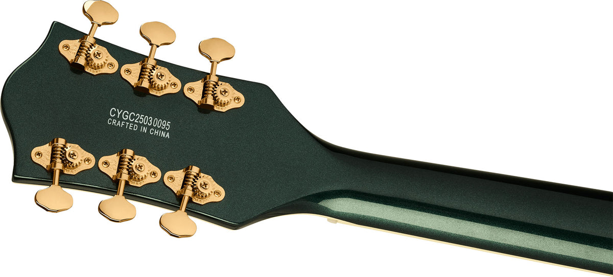 Synchromatic Nashville a corpo cavo Single-Cut con Bigsby EBO Verde Cadillac