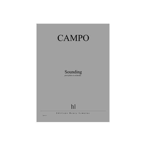 Campo - Sounding - Piano et Orchestre