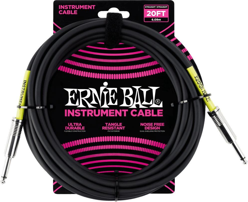 CLASSIC INSTRUMENT CABLES JACK/JACK 6M BLACK