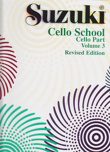 Suzuki Cello School Part Vol.3