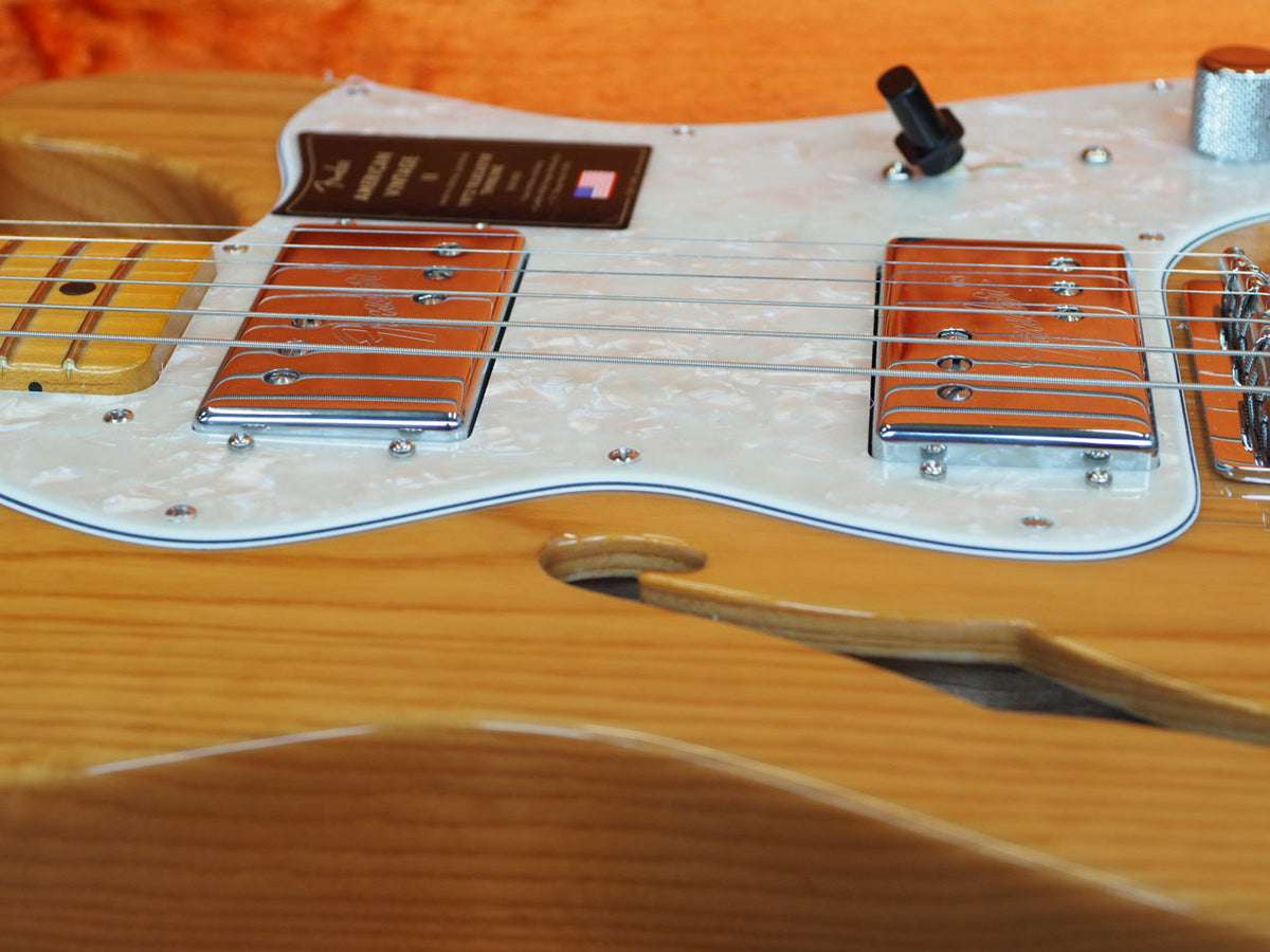 Telecaster 1972 Thinline American Vintage II Mn Aged Natural - STOCKB