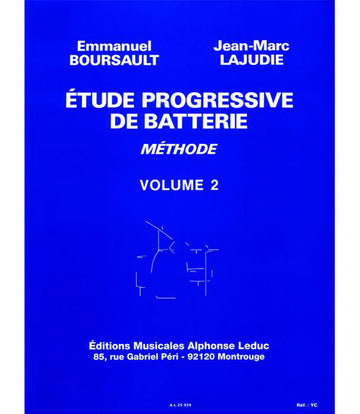 Boursault/lajudie - Studi progressivi di batteria Vol.2