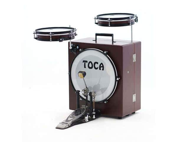 Toca Percussioni del mondo Kickboxx Set di batteria a valigia TKSDS