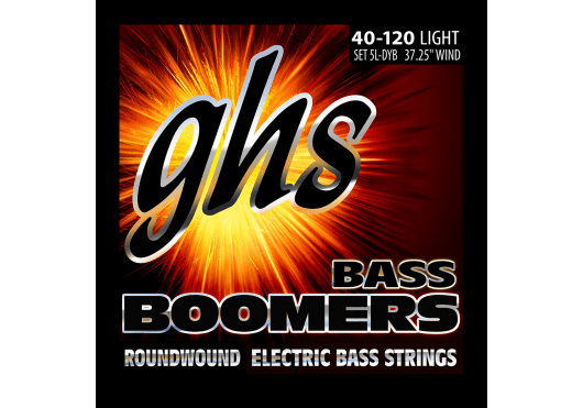 GHS BOOMERS ROUND WOUND SET LIGHT 5C 40-55-75-95-120