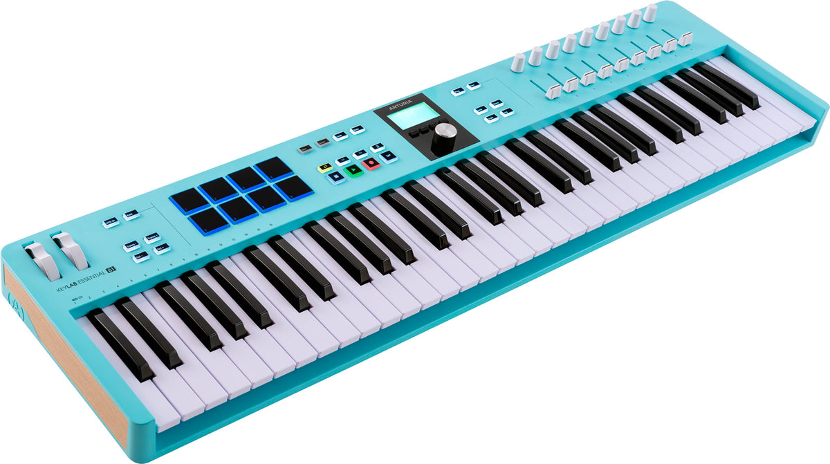 Keylab Essential 61 MK3 Acquamarina