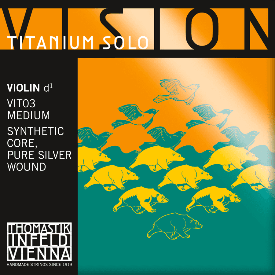 Vision Titanium Solo 4/4 - Re Argento (03)