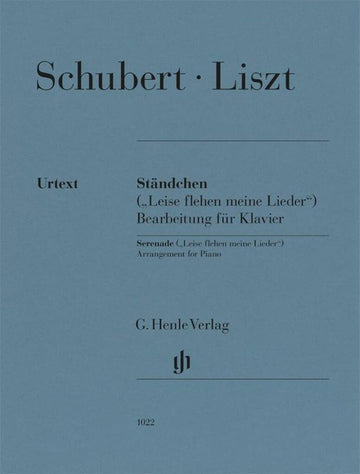 SCHUBERT LISZT - SERENADE STANDCHEN - PIANO
