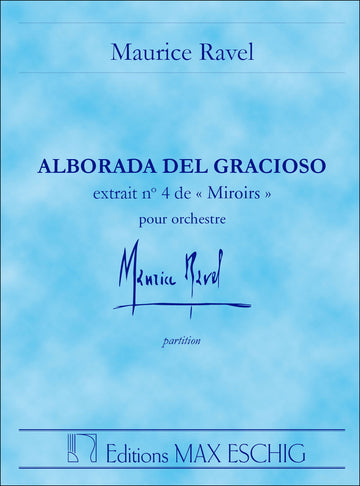 Ravel - Alborada Del Gracioso N°4 De "miroirs" - Partitura tascabile