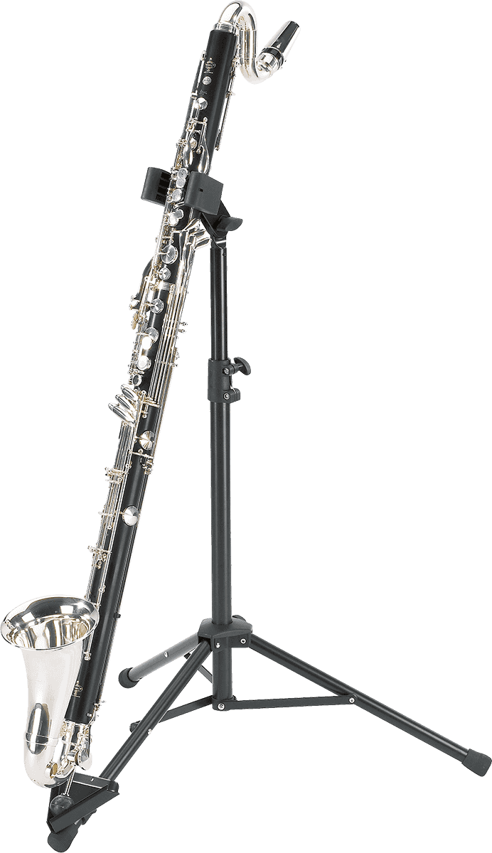 15060-011-55 BASS CLARINET STAND BLACK
