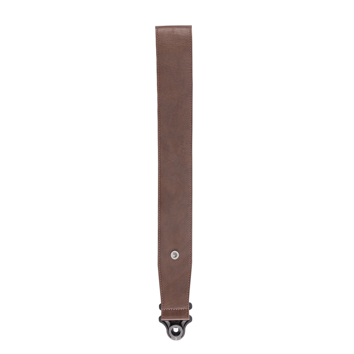 COMFORT LEATHER AUTO LOCK GUITAR STRAP BROWN