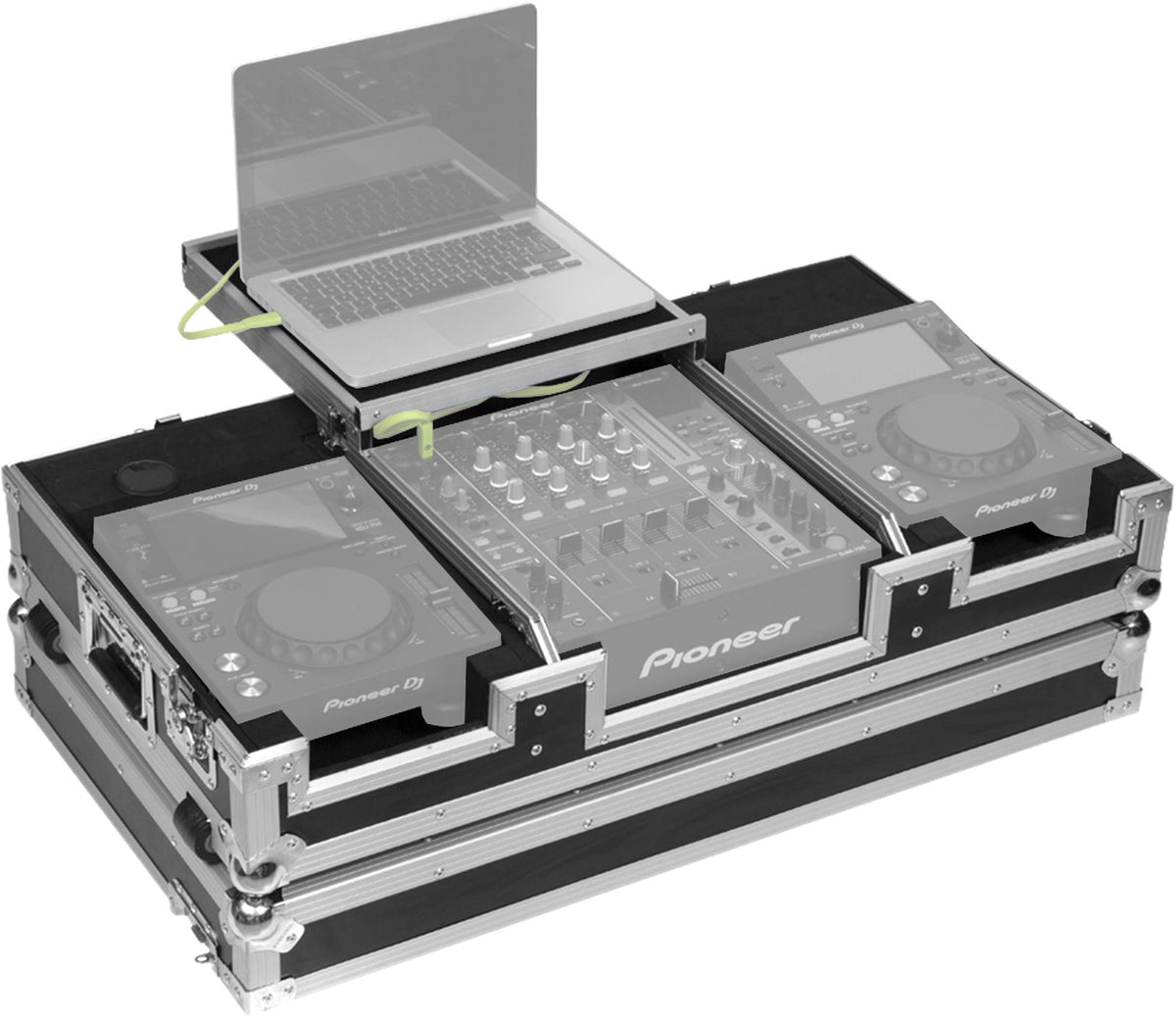 Flight Console DJ Supporto per laptop 10/12'' LTS