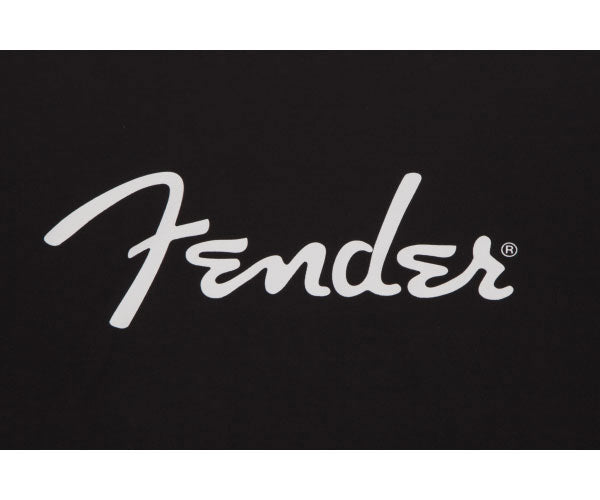 T-shirt con logo Spaghetti di Fender, Nera, 3Xl