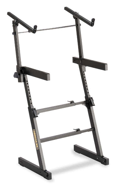 Hercules Stands Supporto doppio tastiera KS410B Nero