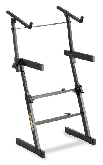 Supporto doppio tastiera KS410B Nero