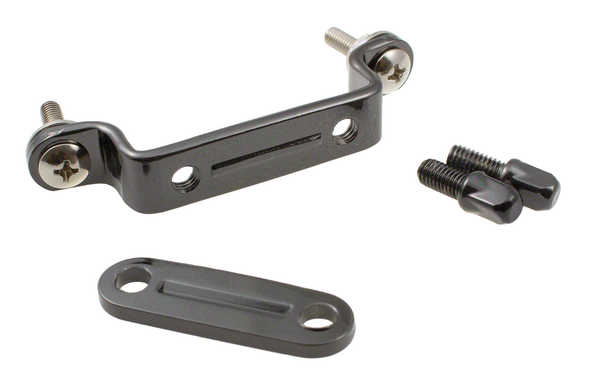 STOB2-BK Piastra di testa Tendicordiera Cordiera Nero 59-62mm