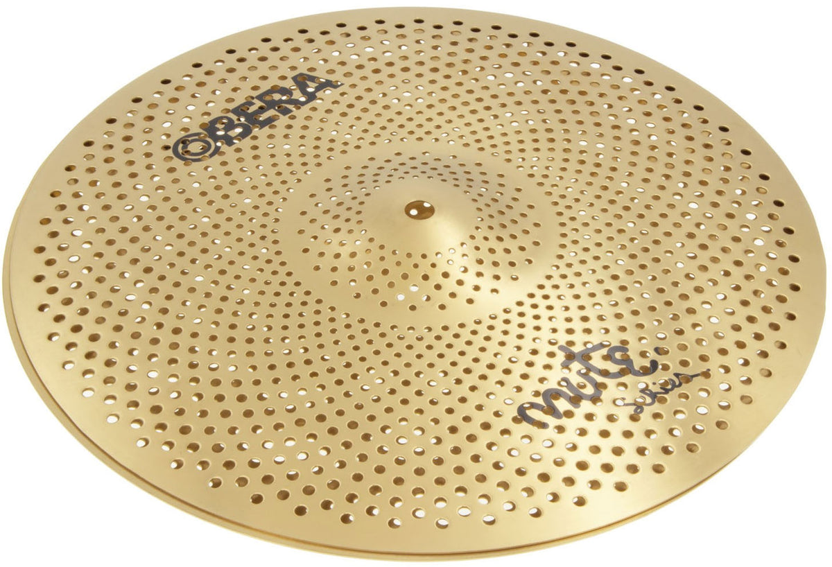 Mute 5x Silent Cymbals Set - 14" 16" 18" 20" 10" - Brass Finish