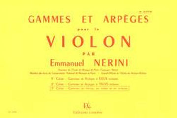 Nerini Emmanuel - Gammes et Arpeges Vol.3 - Violon