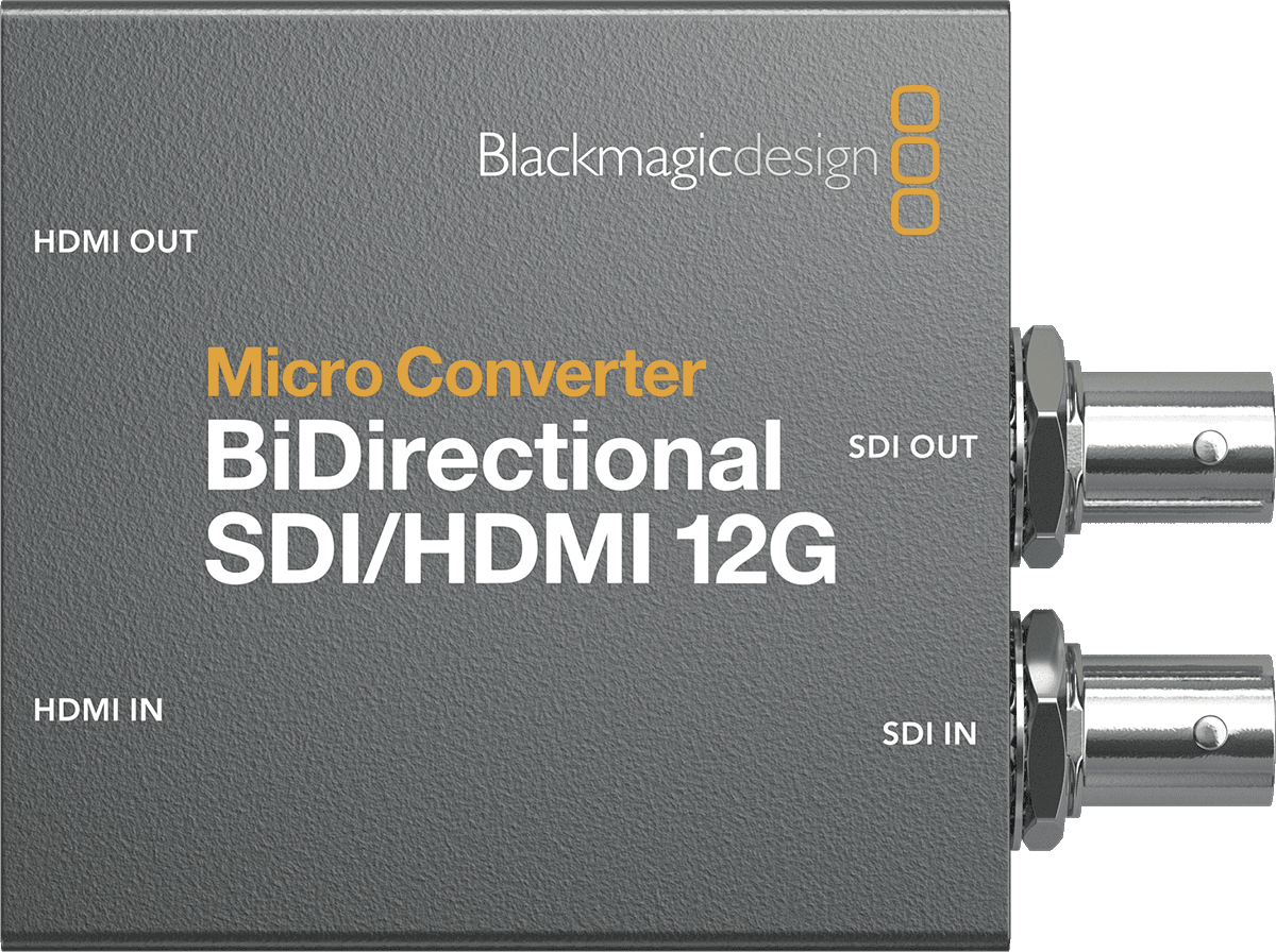 Micro Converter bidirezionale SDI/HDMI 12G
