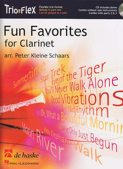 KLEINE SCHAARS PETER - Brani divertenti preferiti per clarinetto + CD - Clarinetto