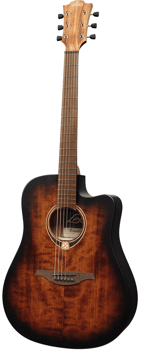 Tramontane T70DCE-B&B Dreadnought Ctw Nero & Marrone