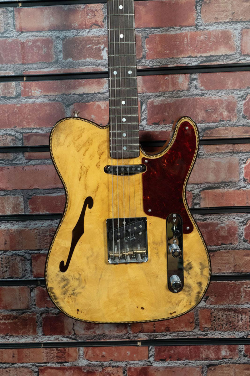 Esquire Buckeye Burl NOS Naturale invecchiato artigianale 2025