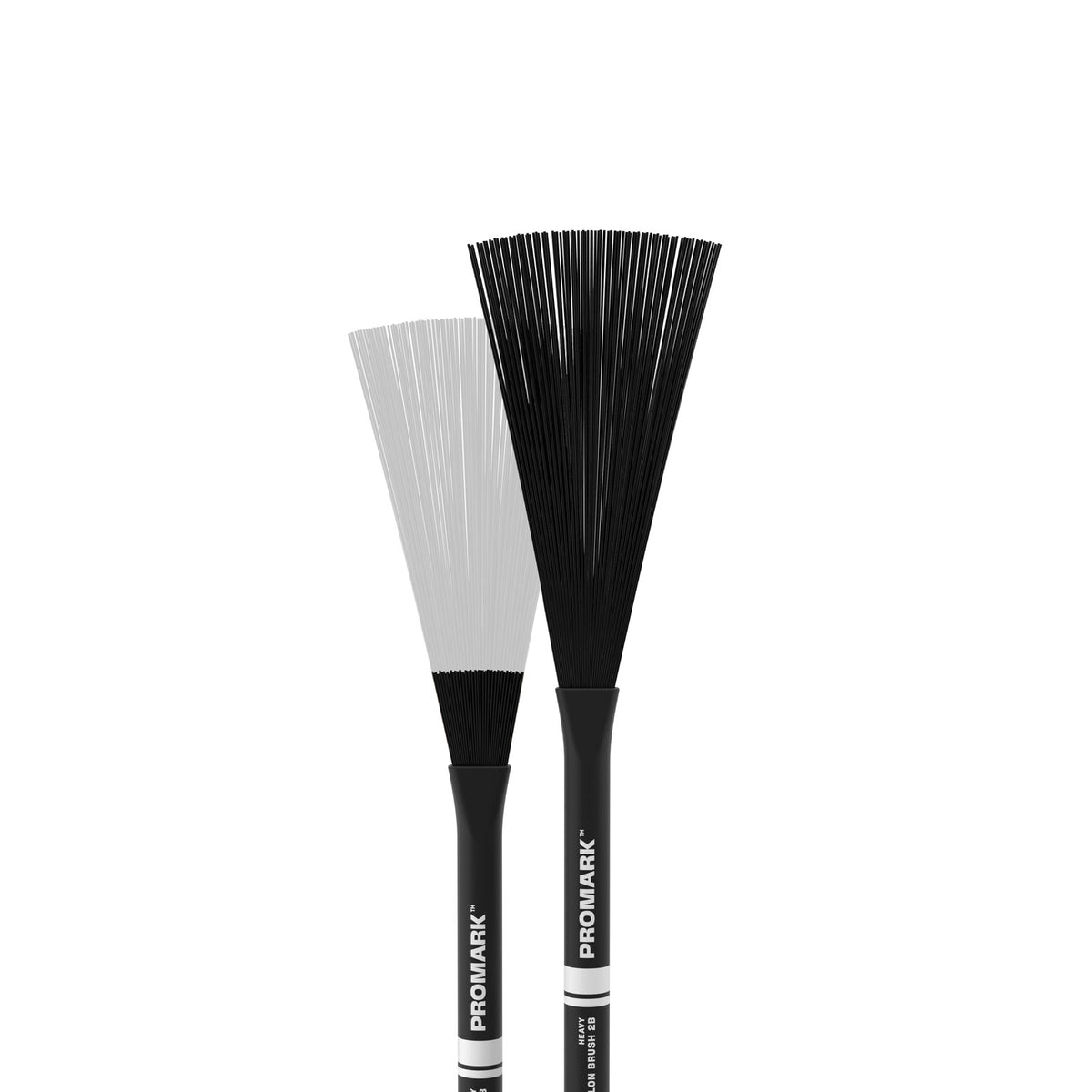 Spazzole in nylon Heavy 2B nere