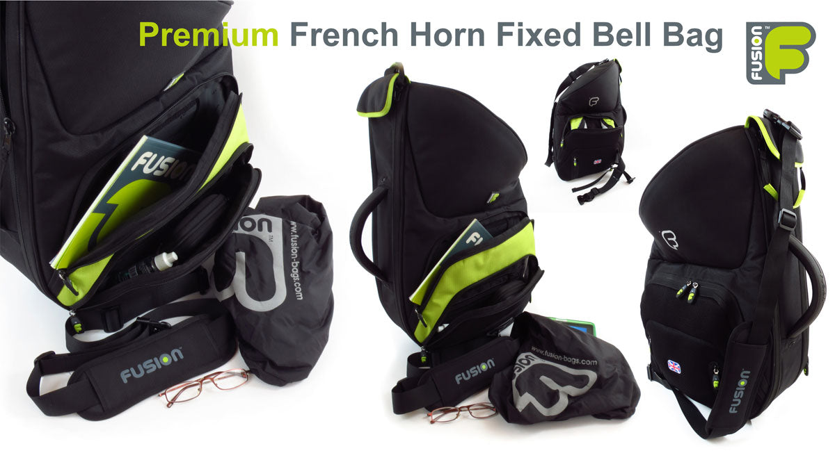 Premium Black Horn (Fixed Bell) Case