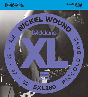 EXL280 Avvolte in nickel scala lunga basso piccolo 20-52