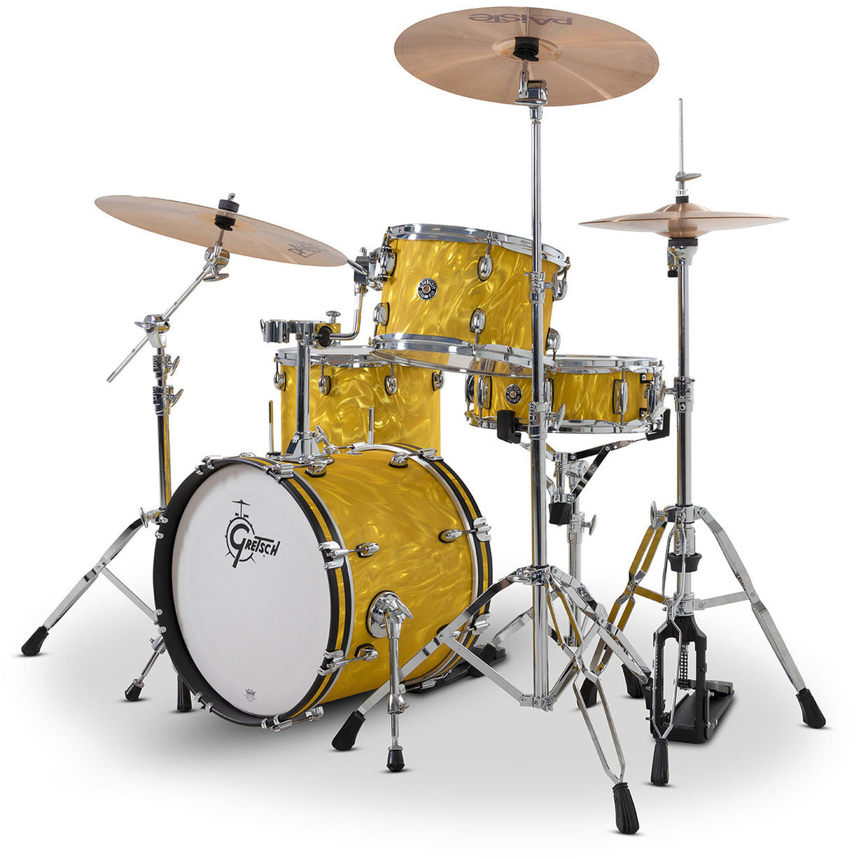 Shell-set Catalina Club Yellow Satin Flame