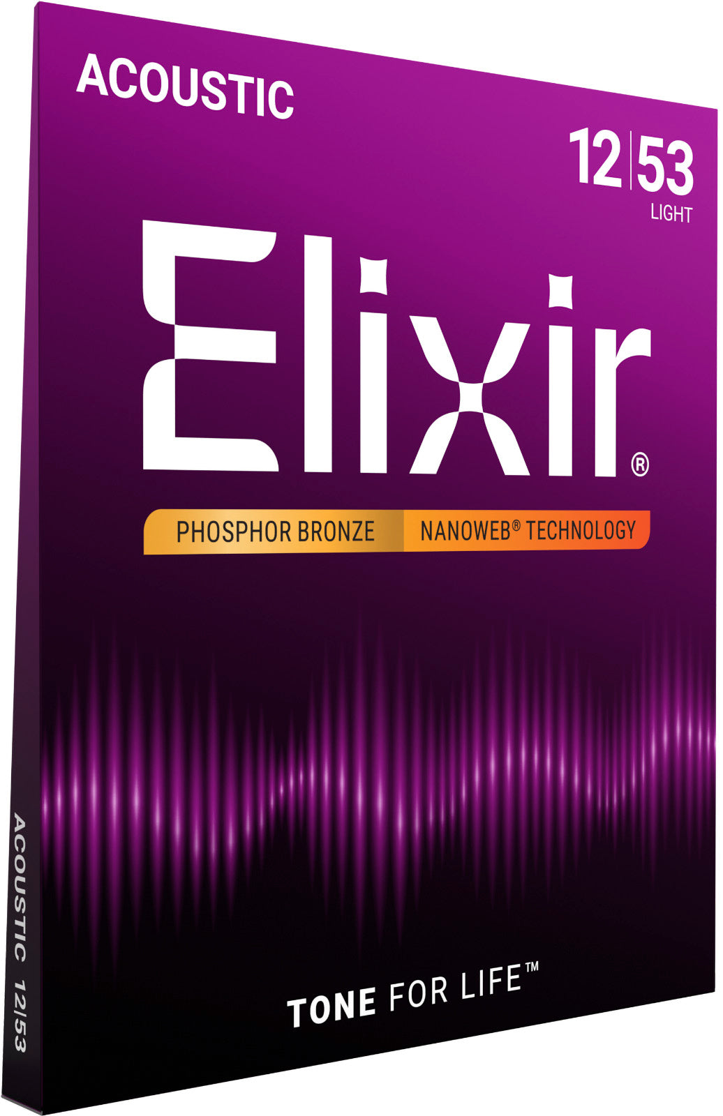 Elixir ACOUSTIC PHOSPHORE BRONZE LIGHT 12 16 24 32 42 53