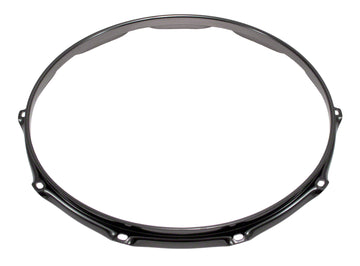 H30-14-10BK - CERCHIO 14" 10 TIRANTI NERO SUPER TRIPLA FLANGIA 3.0MM