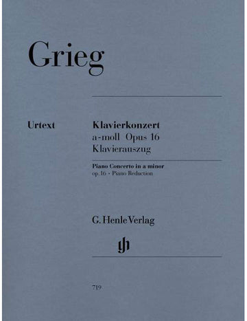 GRIEG E. - PIANO CONCERTO A MINOR OP. 16