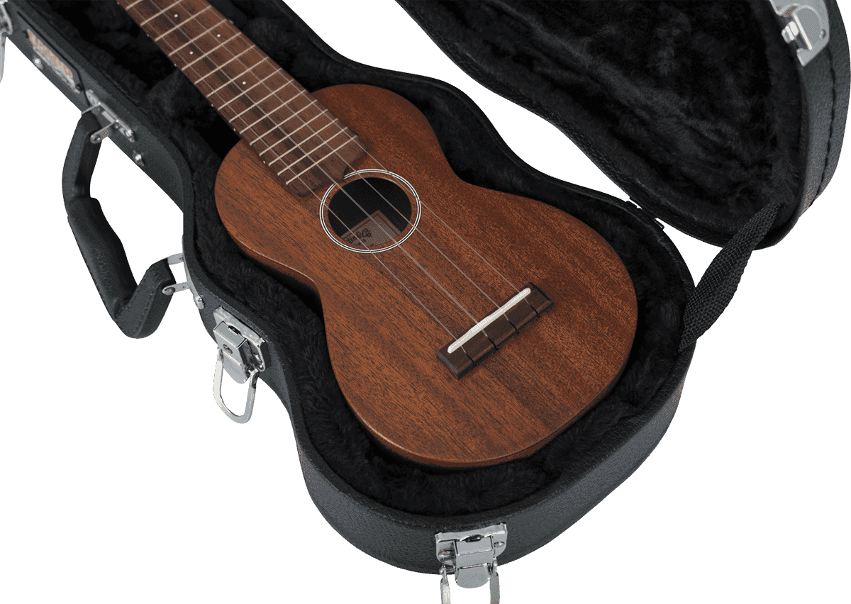 Custodia in legno per ukulele soprano - GWE