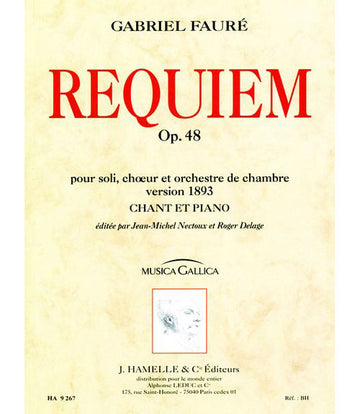 Faure Griel - Requiem Op.48 - Coro e Pianoforte