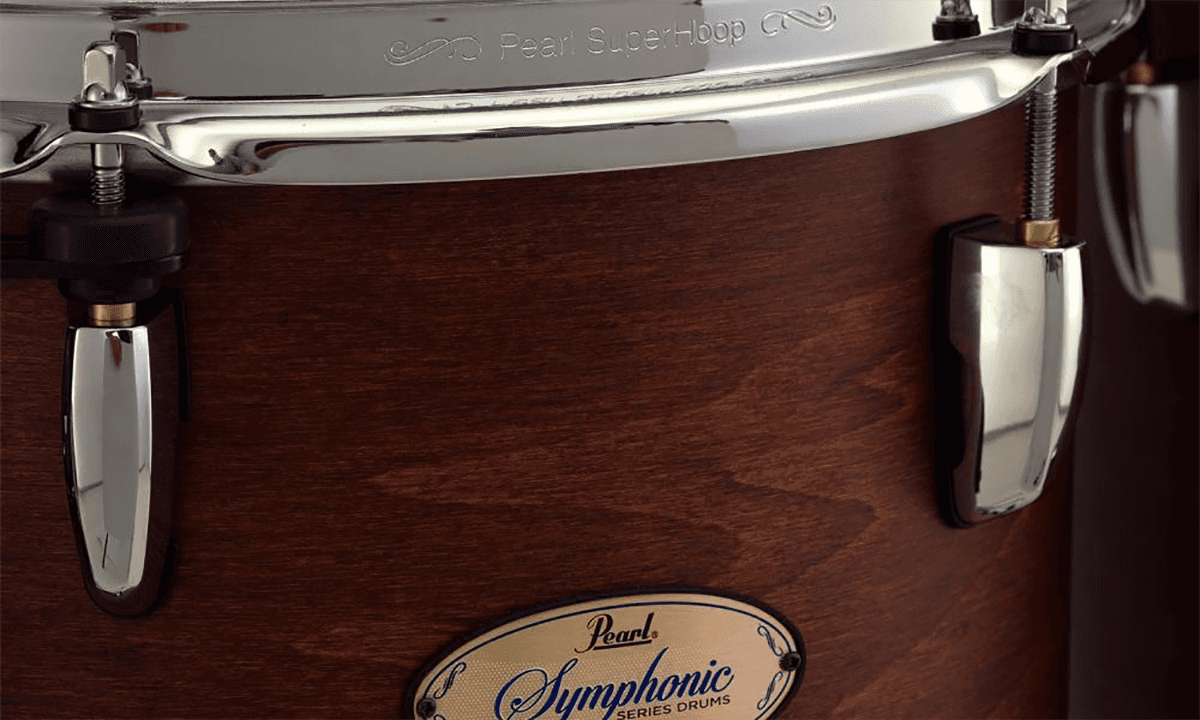 SYMPHONIC CONCERT TOM 10X10 AFRICAN MAHOGANY + OPTIMOUNT