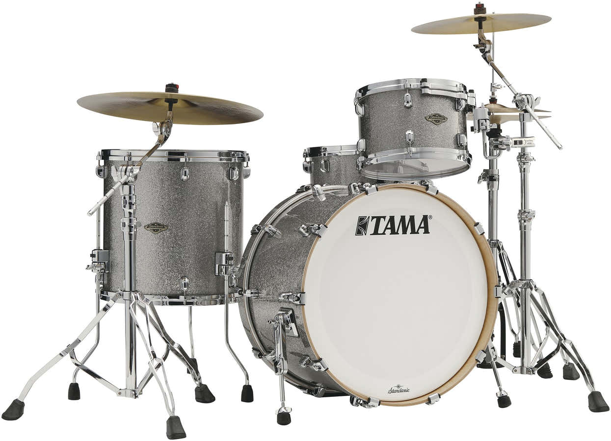 WBR32RZS-SSS - Starclassic Walnut/Birch Rock 22" Argento fumé scintillante