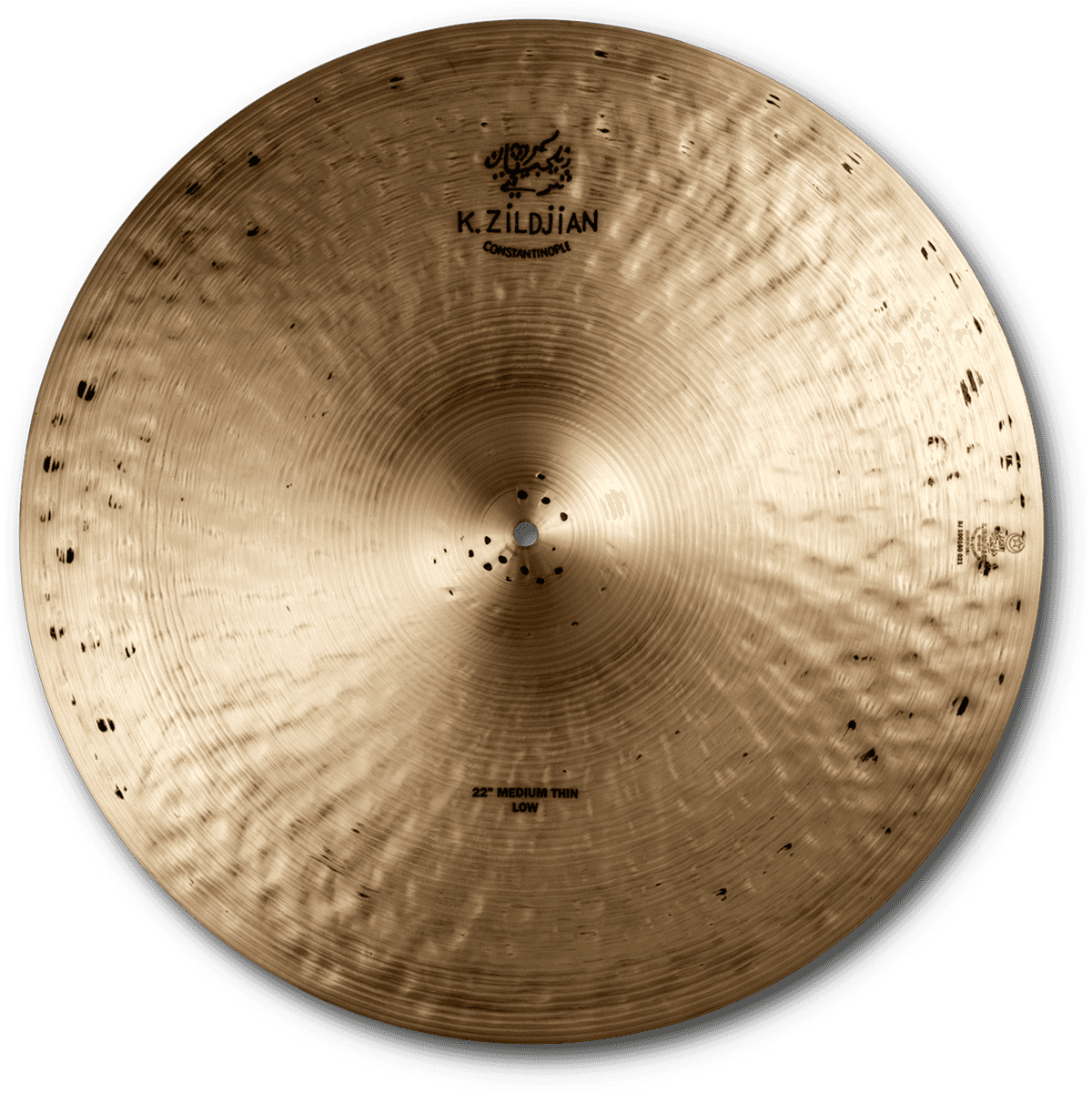 K1119 - K Constantinople Ride 22" Medium Thin Low