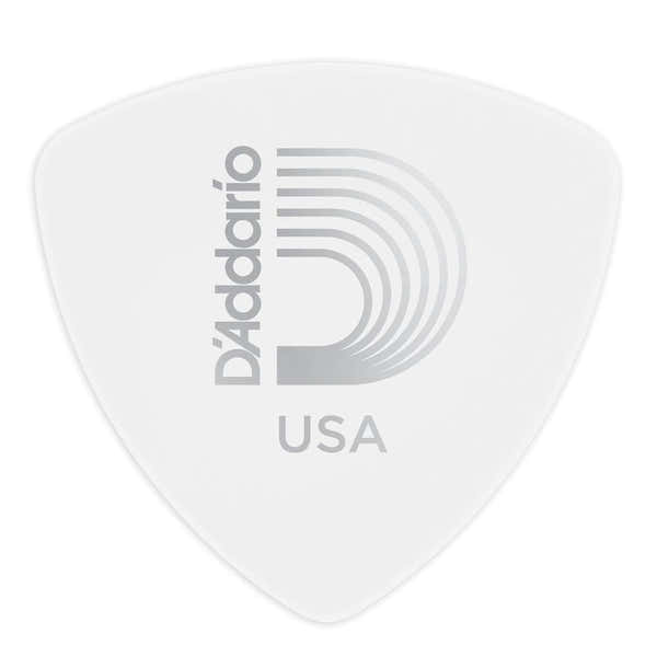 D'ADDARIO Celluloide di Colore Bianco Medium Forma Larga Al Pezzo