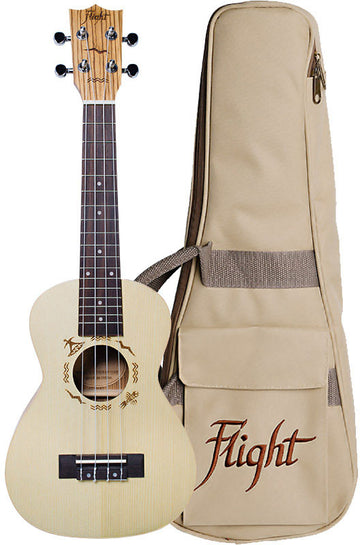 Flight: DUC325 Concert Ukulele (With Bag) -