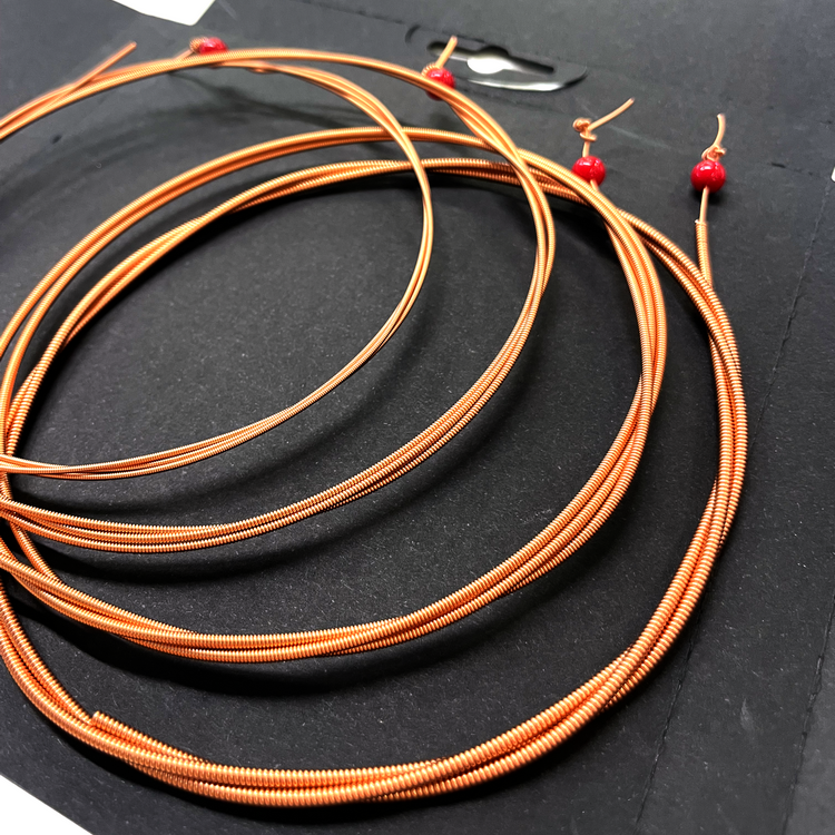 310U Set of 4 Round Spirals strings for short-scale bass