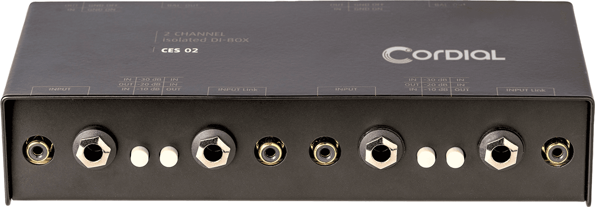 DI Box Passiva 2 Canali