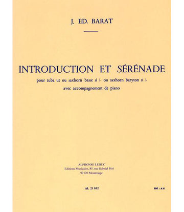 Barat J. Ed. - Introduction et Serenade - Tuba & Piano