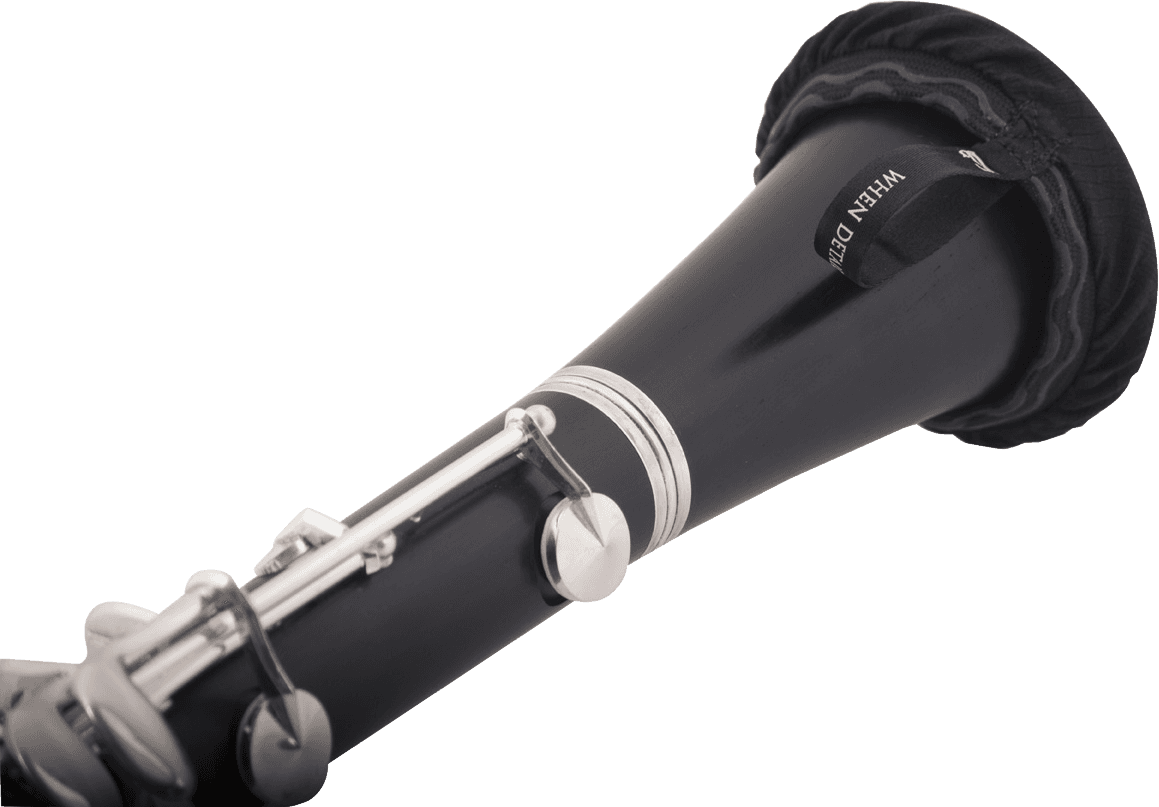 Maschera per campana antiproiezione per clarinetto